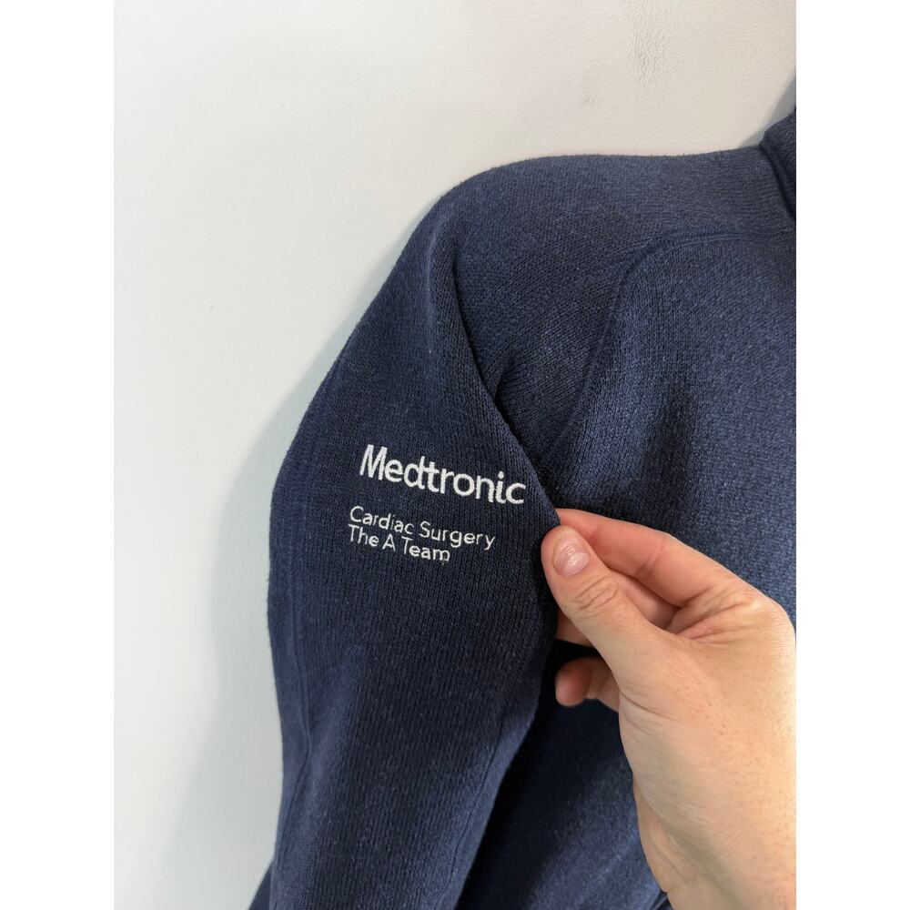 Patagonia Better Sweater Fleece Jacket Navy Blue Heather Size XL Womens LOGO - Picture 11 of 11